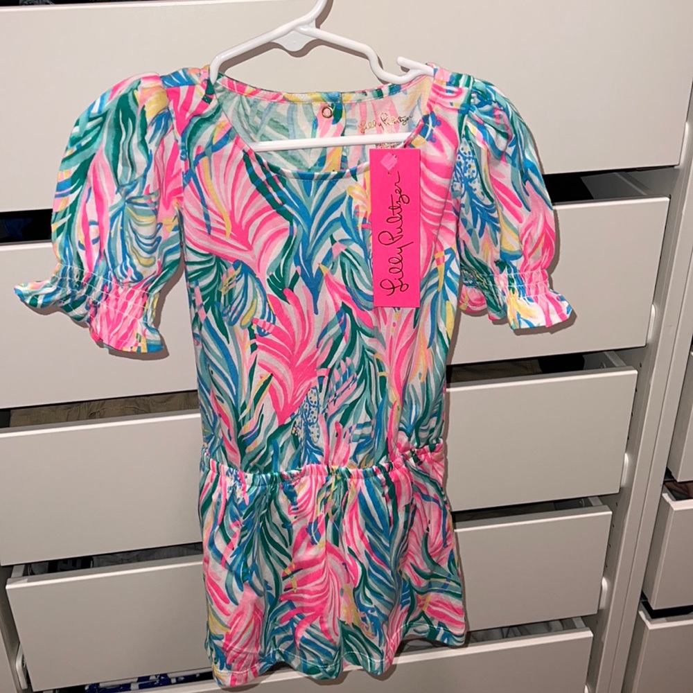 Lily Pulitzer size XS toddler romper/dress